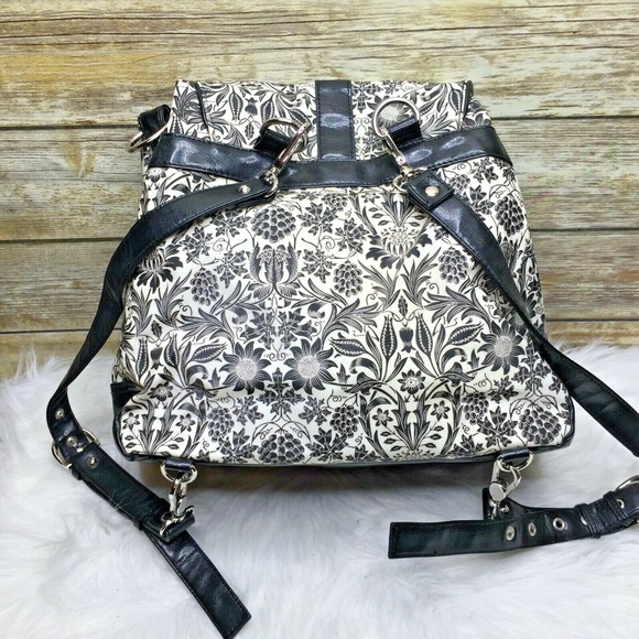 Gigi Hill Los Angeles Floral Print Backpack Bag